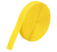 PATIKIL 26.25 Feet Carpet Marker Strips, Nylon Carpet Strips Spots Hook Tape for Classroom Floor Decoration Teacher Education Social Distance, Yellow