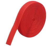 PATIKIL 26.25 Feet Carpet Marker Strips, Nylon Carpet Strips Spots Hook Tape for Classroom Floor Decoration Teacher Education Social Distance, Red
