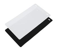 PATIKIL 26x12" EVA Backdrop, 2 Pack White/Black Soft Photo Background for Light Box Small Products Photography Studio