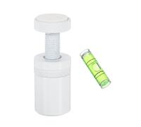 PATIKIL 27-50mm GPU Support Bracket, Graphics Card GPU Stand Brace Video Card Holder with Magnet with Bubble Spirit Level for Home Office Internet Cafes, White