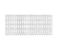 PATIKIL 29.5" x 15" Perforated Metal Sheets, 19Ga 0.2" x 0.79" Oval Hole 304 Stainless Steel Mesh Stagger Expanded Perforated Metal Plate for Ventilation Grill Security Grates