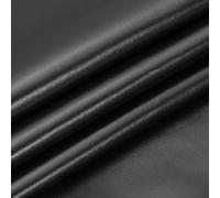 PATIKIL 29x17x0.03 Inch PU Leather Sheets, Soft Colored Faux Cowhide Grain PU Leather Sheet Repair Fabric Patch for Book Binding, Repairing, Crafting, Sewing, Black