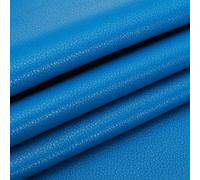 PATIKIL 29x17x0.03 Inch PU Leather Sheets, Soft Colored Faux Goat Grain PU Leather Sheet Repair Fabric Patch for Book Binding, Repairing, Crafting, Sewing, Blue