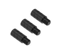 PATIKIL 2g Dart Weights, 3Pcs Brass Add Accentuator 2BA Thread for Dart Accessories, Black