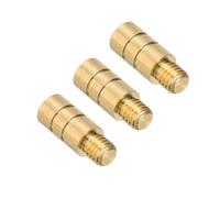 PATIKIL 2g Dart Weights, 3Pcs Brass Add Accentuator 2BA Thread for Dart Counter Weight Accessories, Gold Tone