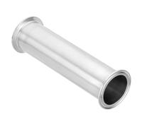 PATIKIL 2in OD Tri Clamps Tube, Sanitary Tri Clamps Spool Tube with 64mm Ferrule Flange, 304 Stainless Steel, 200mm/7.87in L