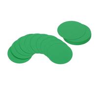 PATIKIL 2inch Circle Card Stock, 25Pcs Round Shape Cutouts Paper Thick Cardstock Coaster for DIY Craft Projects Classroom Bulletin Board Decor, Dark Green