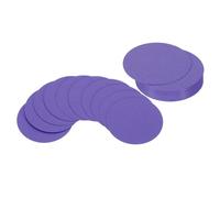 PATIKIL 2inch Circle Card Stock, 36Pcs Round Shape Cutouts Paper Thick Cardstock Coaster for DIY Craft Projects Classroom Bulletin Board Decor, Dark Purple