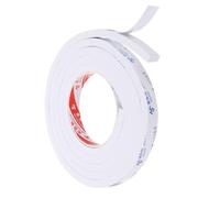 PATIKIL 2m/6.6ft Sealing Foam Tape, 1.5cm Wide 8mm Thick Single Sided Weather Stripping Door Seal Strip for Window Door Insulation, White