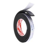 PATIKIL 2m/6.6ft Sealing Foam Tape, 2.5cm Wide 5mm Thick Single Sided Weather Stripping Door Seal Strip for Window Door Insulation, Black