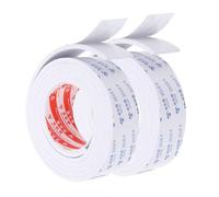 PATIKIL 2m/6.6ft Sealing Foam Tape, 2 Pack 4.5cm Wide 5mm Thick Single Sided Weather Stripping Door Seal Strip for Window Door Insulation, White