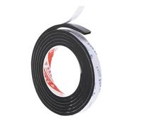 PATIKIL 2m/6.6ft Sealing Foam Tape, 2cm Wide 5mm Thick Single Sided Weather Stripping Door Seal Strip for Window Door Insulation, Black