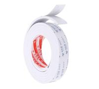 PATIKIL 2m/6.6ft Sealing Foam Tape, 3cm Wide 5mm Thick Single Sided Weather Stripping Door Seal Strip for Window Door Insulation, White