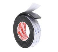 PATIKIL 2m/6.6ft Sealing Foam Tape, 4cm Wide 5mm Thick Single Sided Weather Stripping Door Seal Strip for Window Door Insulation, Black