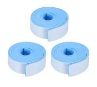 PATIKIL 2Meter Self Adhesive Insulation Tape, Under Floor Heating Edge Tapes 3Pcs 50MM for Floor Heating Perimeter Insulation Preventing Heat Loss, Blue