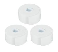 PATIKIL 2Meter Self Adhesive Insulation Tape, Under Floor Heating Edge Tapes 3Pcs 60MM for Floor Heating Perimeter Insulation Preventing Heat Loss, White
