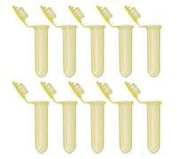 PATIKIL 2ML Plastic Centrifuge Tubes, 1000 Pcs Round Bottom Centrifuge Tube with Snap Cap and Graduated Marks for Laboratory Sample, Yellow