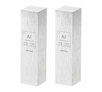 PATIKIL 2Pcs Aluminum Cube, 0.5x0.5x2" Al Density Stick High Density Element Rod Unique Metal Cube Periodic Table of Elements Collections Lab Experiment Teacher Scientific Classes