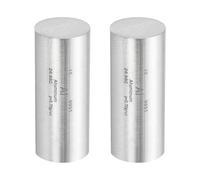 PATIKIL 2Pcs Aluminum Stick, 0.8x2" Al Density Stick High Density Element Rod Unique Metal Round Periodic Table of Elements Collections Lab Experiment Teacher Scientific Classes