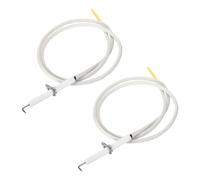 PATIKIL 2Pcs Ceramic Spark Electrode Igniter with Wire Lead Replacement for BBQ Grill and Gas Grill Models