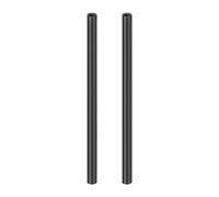 PATIKIL 2pcs M3 Metal Threaded Standoff Spacer Nuts, Round Aluminum Spacers Female Coupling Screws, 1/8" ID x 3/16" OD, Black, (100mm L)