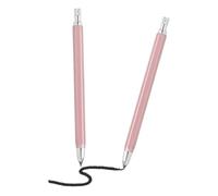 PATIKIL 2pcs Mechanical Pencil 4.0mm, Lead Pencils Mechanical Holder Large Automatic Metal Holder with Sharpener for Graphite Lead Pencil Drawing Art Sketching Woodworking, Pink