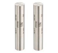 PATIKIL 2Pcs Nickel Stick, 0.4x2" Ni Density Stick High Density Element Rod Unique Metal Round Periodic Table of Elements Collections Lab Experiment Teacher Scientific Classes