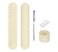 PATIKIL 2pcs to Do List Slap Bracelet, Memo Wrist Band Silicone Slap Reminder Bracelet Slap Bracelet to Do List Reusable Erasable with Ballpoint Pen and Eraser, 9.4x1.8in, Yellow