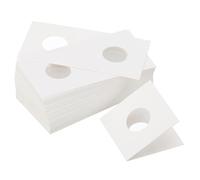 PATIKIL 2x2 Coin Flips, 350 Pack 20.5mm Cardboard Coin Holder Paper Coin Holders for Coin Collection Supplies Collector, White