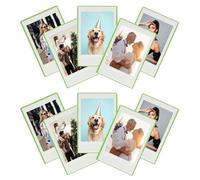 PATIKIL 2x3 Fridge Magnetic Frame, 10Pcs Mini Picture Frames Photo Frame Instant Film Small Picture Holder for Fujifilm Refrigerator, Green