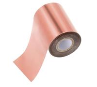PATIKIL 3.2" x400Ft Hot Stamping Foil Paper,Heat Transfer Hot Stamping Paper Foil Roll for Leather DIY Logo Decor Craft Gift Card Package Scrapbook,Rose Gold
