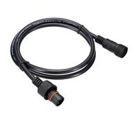 PATIKIL 3.28Ft 2 Pin Extension Cable Wire, 18AWG Waterproof IP67 Connector with Male and Female at Both Ends for LED Strips, Black