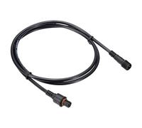 PATIKIL 3.28Ft 3 Pin Extension Cable Wire, 22AWG Waterproof IP67 Connector with Male and Female at Both Ends for LED Strips, Black
