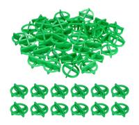 PATIKIL 3/32inch (2.5mm) Cross Removable Tile Spacers, 100 PCS Plastic Cross Leveling Clips Reusable Wall Floor Construction Tools for Various Type of Tile Leveling, Green