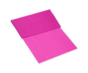 PATIKIL 3.3ft Crepe Paper Roll, 10 Roll 20" Width Soft Paper Streamer Sheet for Craft Flower Making Wrapping Party Birthday Wedding Decoration Ornament, Rose Red