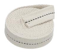 PATIKIL 3/4" Wide 6 Feet 100% Cotton Flat Wick, Oil Lamp Wicks with Black Stitch for Kerosene Lamp Lantern Oil Burner