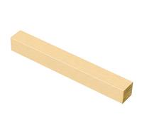 PATIKIL 3/4 x 3/4 x 6" H59 Brass Square Bar, Solid Square Mill Stock for Crafting Maintenance Electrical Architectural Decoration, Brass