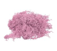 PATIKIL 3.5 OZ Fake Moss, Preserved Reindeer Moss Artificial Moss Lichen Centerpieces Decor Faux Moss for Potted Plants Christmas Crafts, Purple