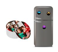PATIKIL 3.5 x 2.6" Sublimation Magnet Blanks, 40 Pcs Sublimation Blanks Products Personalized Refrigerator Magnets for Kitchen Fridge Home Decor, Square