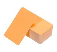 PATIKIL 3.5" x 2" Blank Paper Business Cards, 300 Pack Small Index Flash Cards Words Message Note Card Mini Paper Tags for DIY Gift Craft Scrapbooking, Orange