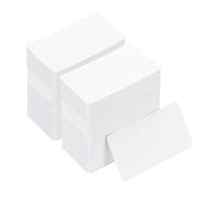 PATIKIL 3.5"x2" Blank Paper Business Cards, 600Pcs Small Blank Cards Cardstock Note Card Craft Paper Card for Name Game Memory Business, White