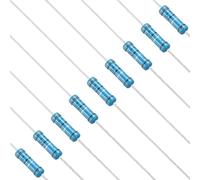 PATIKIL 3.6 Ohm Resistor, 50Pcs 2W Metal Film Fixed Resistor Kit 1% Tolerance Multiple Values of Resistance Optional for DIY Electronics Projects Computer TV Circuit Board