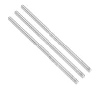 PATIKIL 3/8"-16 UNC 304 Stainless Steel Fully Threaded Rod, 3Pcs 7.9" Length Long Threaded Screw Right Hand Threads All Threaded Rod Studs for Anchoring Bolt, Clamps, Hangers and U-Bolts