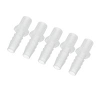 PATIKIL 3/8" Barb x 1/4" G Male Connector, 5 Pcs Plastic Hose Barb Fitting Industrial Hose Barb to Pipe Fitting Connect for Water Liquid Air Fuel