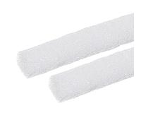 PATIKIL 3/8 Inch x 26 Feet Backer Rod for Gaps and Joints, 2 Roll Foam Rope Caulk Crack Joint Filler Roll Seal Weather Strip for Home Construction Car, White