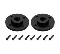 PATIKIL 3/8" Thread Tripod Adapter Holder 20mm Dia, 2Pcs Aluminum Alloy Flange Wall Mount Tripod Mount Plate with Screw for Magic Arm Monitor Light Flash DSLR Camera