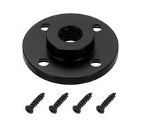PATIKIL 3/8" Thread Tripod Adapter Holder 20mm Dia, 2Pcs Aluminum Alloy Flange Wall Mount Tripod Mount Plate with Screws for Magic-arm Monitor Light Flash DSLR Camera
