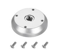 PATIKIL 3/8" Thread Tripod Adapter Holder 29mm Dia, Aluminum Alloy Flange Wall Mount Tripod Mount Plate with 1/4" Adapter Screw for Magic Arm Monitor Light Flash DSLR Camera