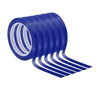 PATIKIL 3/8" Whiteboard Tape, 6 Pack Thin Dry Erase Tape for Graphic Chart Marking DIY Art, Blue