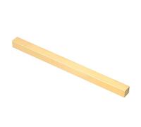 PATIKIL 3/8 x 3/8 x 6" H59 Brass Square Bar, Solid Square Mill Stock for Crafting Maintenance Electrical Architectural Decoration, Brass